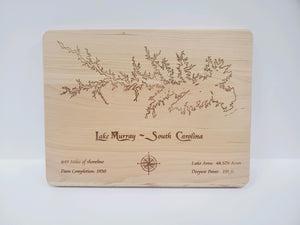 Lake Murray Cutting Board