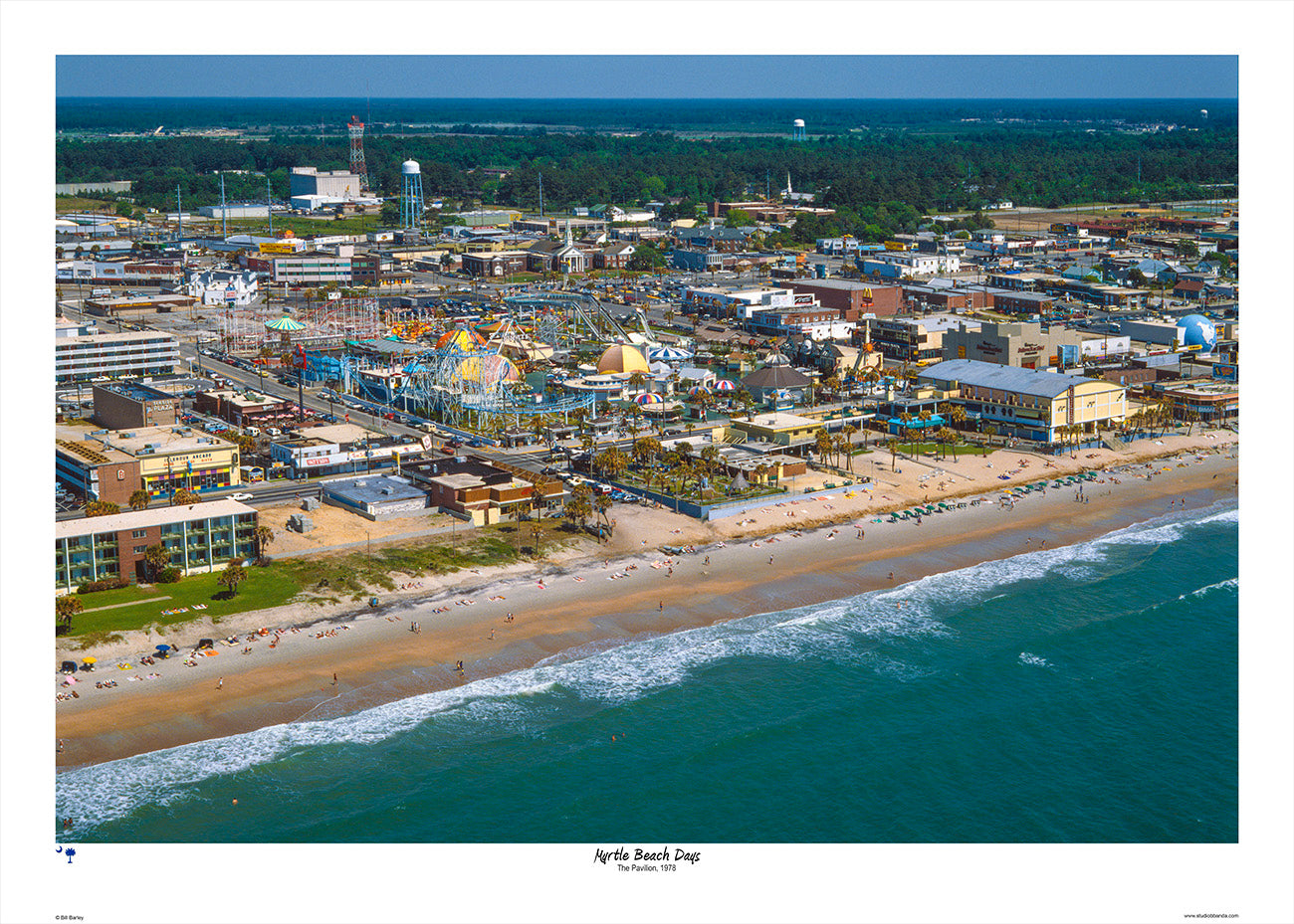 Myrtle Beach Pavilion by Bill Barley